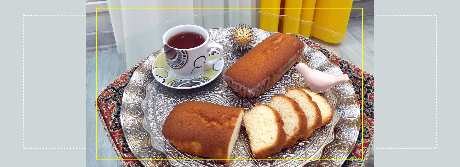  کیک صبحانه موزی